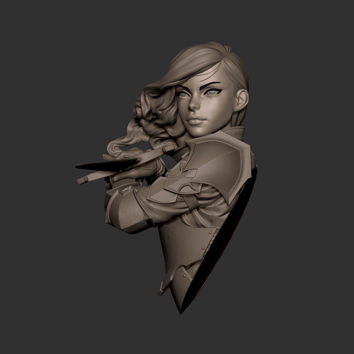 Hugo Gómez Briones (@hugovindicare) on Twitter photo Hello!
Another bust I recently sculpted for <a href="/HexFigures/">Hex Figures</a> . Original sculpture and design by me. I hope you like it! Hello!
Another bust I recently sculpted for <a href="/HexFigures/">Hex Figures</a> . Original sculpture and design by me. I hope you like it!