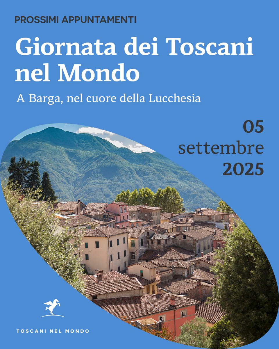 La Giornata dei Toscani nel Mondo quest’anno si inserisce nel contesto del celebre Festival Scozzese di Barga. FST seguirà la giornata con la redazione di <a href="/intoscana/">intoscana</a> e supportando la comunicazione social (durante l'anno) del progetto Toscani nel Mondo

➡ bit.ly/giornataTNM25