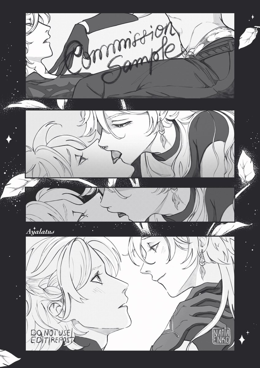 I don’t remember when I drew something for Genshin fandom (and I doubt I will in the near future) but I’m still so in love with this Albether I drew for <a href="/Sayonara_Kuro/">Kuro 🌙</a> that I want to re-upload it and live it here🤲🖤

#albether #albedo #aether #kong #mangaart #ukrart #арткозацтво