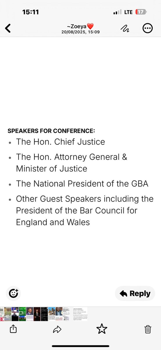 1. I saw how the GBA organised its Annual Conference from 2017-2024 in this country. 

2. The then Prez, Nana Akuffo Addo, was nearly always the Special Guest of Honour &amp; Speaker. 

3. That isn’t the case in 2025. The Prez is conspicuously missing from the list of advertised