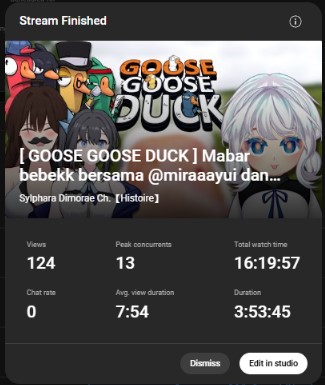 Sylphara Dimorae【Histoire】 (@sylpharadimorae) on Twitter photo ottccuuu guyyssss, mamaciii udahh nemenin dann ikutt main bareng yaaaa
mamacii juga buat Kaka kuu <a href="/miraaayui/">Mira Yui【Histoire】</a> dan <a href="/FumikoBashira/">Fumiko Bashira【Histoire】</a> yg sabar dengan tingkah adik kicik ini
AHHAHAHHAAAA
see u next stream guyss~ ottccuuu guyyssss, mamaciii udahh nemenin dann ikutt main bareng yaaaa
mamacii juga buat Kaka kuu <a href="/miraaayui/">Mira Yui【Histoire】</a> dan <a href="/FumikoBashira/">Fumiko Bashira【Histoire】</a> yg sabar dengan tingkah adik kicik ini
AHHAHAHHAAAA
see u next stream guyss~