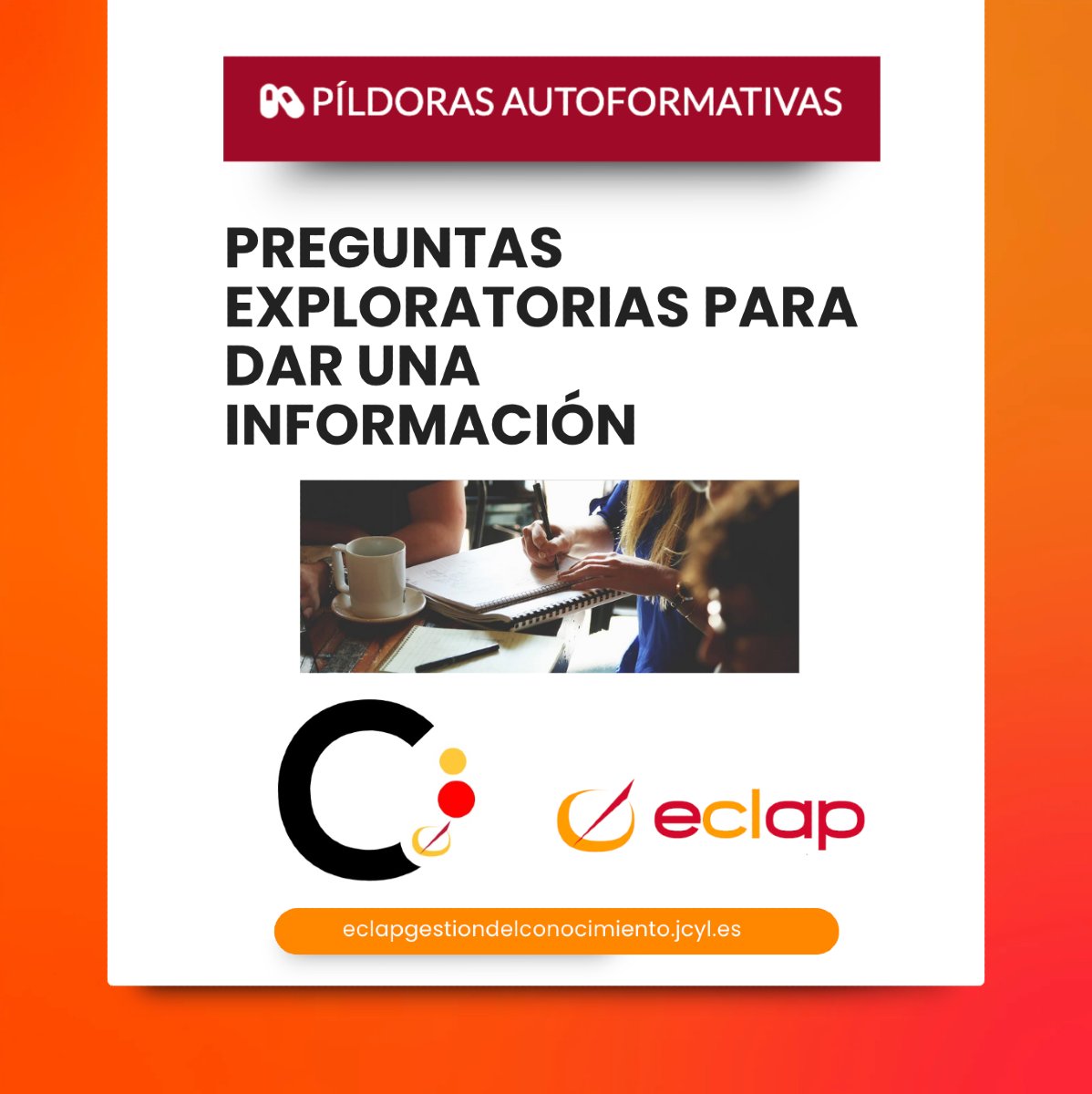 ▶️ Videopíldora con información sobre preguntas exploratorias. Antes de dar una información, debemos hacernos una serie de preguntas.

Ver en: eclapgestiondelconocimiento.jcyl.es/es/contenidos/…

#gestión_del_conocimiento_eclap #vídeo_píldora #comunicación