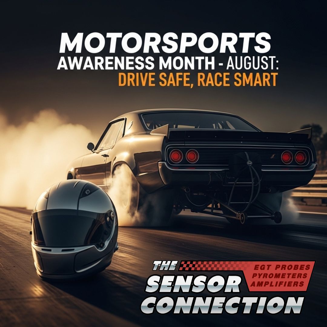 TSCSensors's tweet image. 🏎️ August is Motorsports Awareness Month!
The Sensor Connection is proud to support racers with extreme-duty EGT probes & shock travel sensors built for the heat of competition.
#MotorsportsAwarenessMonth #TheSensorConnection #RaceDayTech