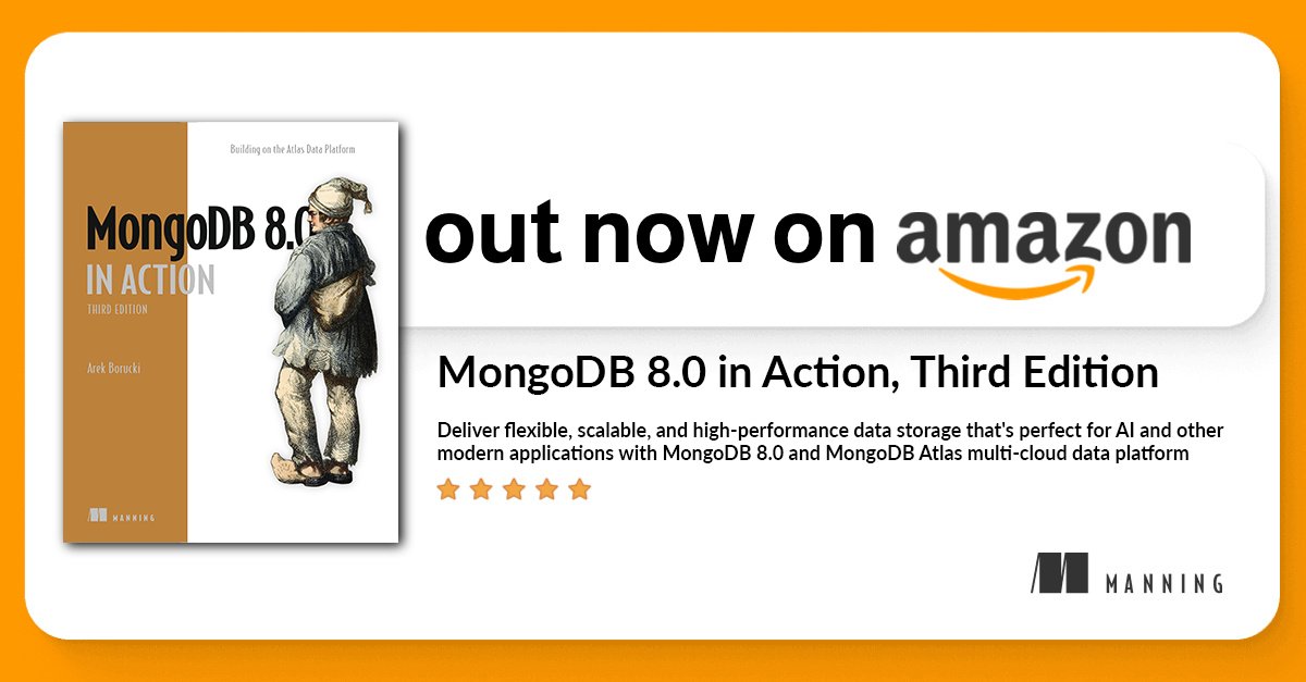 Manning Publications tweet media