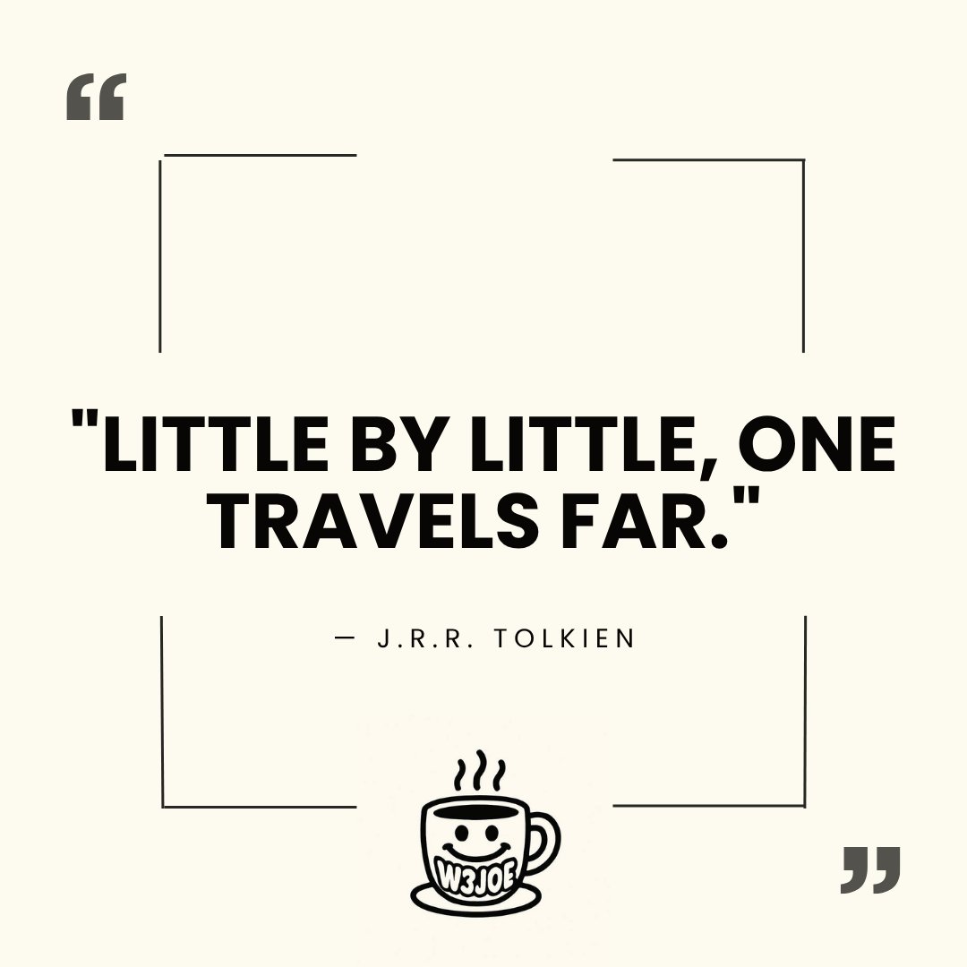 Little by little 💫