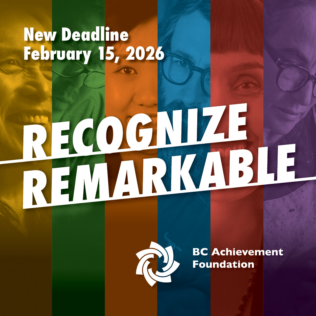 August 15 marks six months until nominations close for the 2026 BC Achievement award programs and now is the perfect time to begin the process. 

Get more information in this week's blog post:
bcachievement.com/2025/08/05/rec…