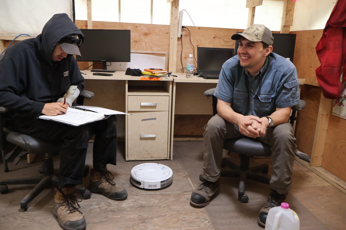 Our newest “team member” may be small, but it’s making a big impact—keeping the camp office spotless so the crew can stay focused on advancing the Larocque East summer 2025 exploration program. 🧹

NYSE American: $ISOU | TSX: $ISO
#Exploration