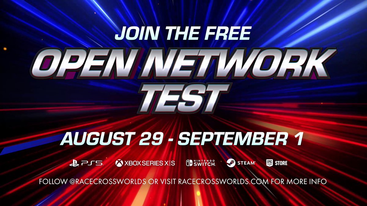 Start your engines for the free Sonic Racing: CrossWorlds Open Network Test coming at 12:01am ET on August 29th on PlayStation 5, Xbox Series X|S, Nintendo Switch, Steam, and Epic!

Learn more: bit.ly/CrossWorldsOpe…