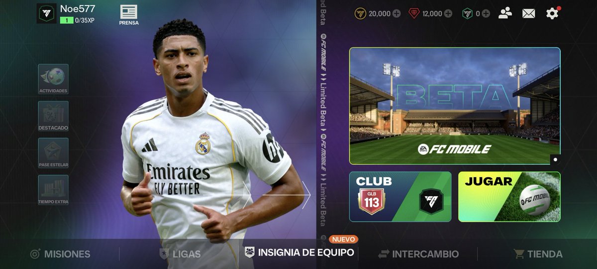 NOVEDADES DE LA NUEVA BETA

FC MOBILE 26

HILO🧵