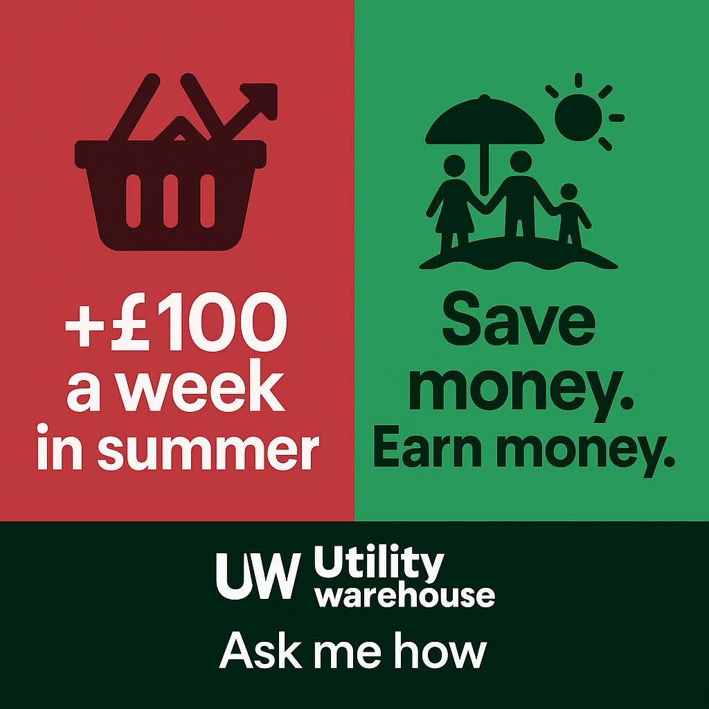 📈 Families spend an extra £100 a week during the summer holidays.
📉 Unemployment is at its highest in four years, while inflation keeps climbing.

Here’s a solution…
At UW, we help people create an extra income stream – one that could pay for the holidays (and beyond) 💜