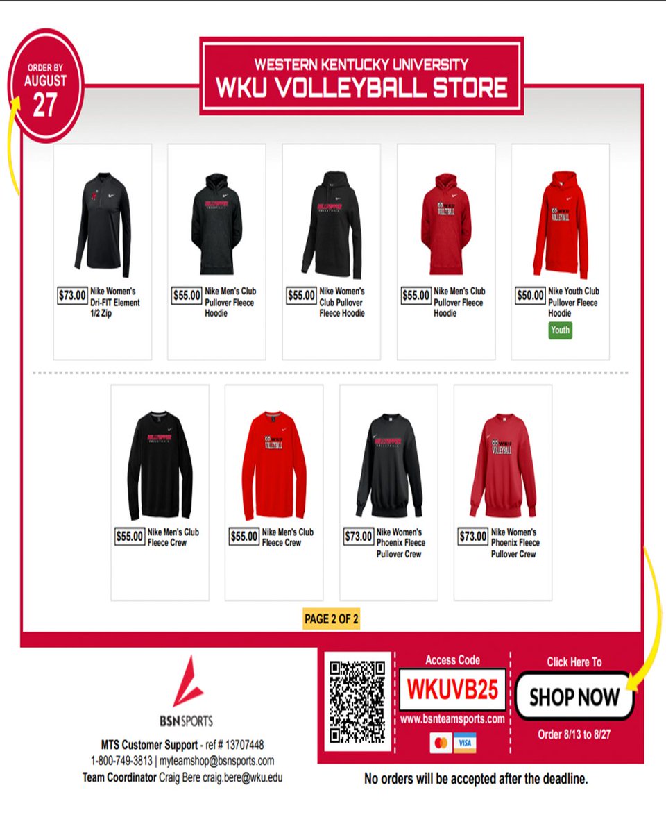 WKU Volleyball tweet media