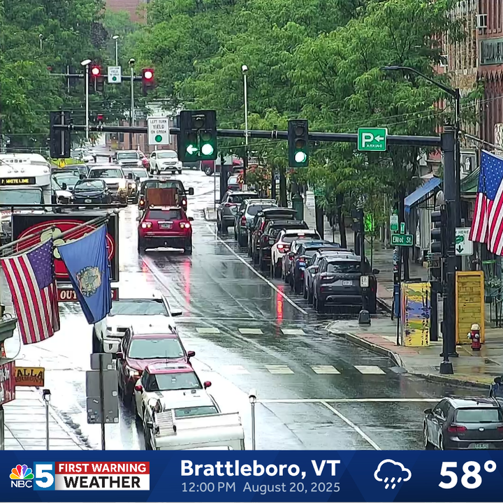 Happy Wednesday! Here's the view over Brattleboro as we enter the afternoon. #vtwx #Vermont #Brattleboro