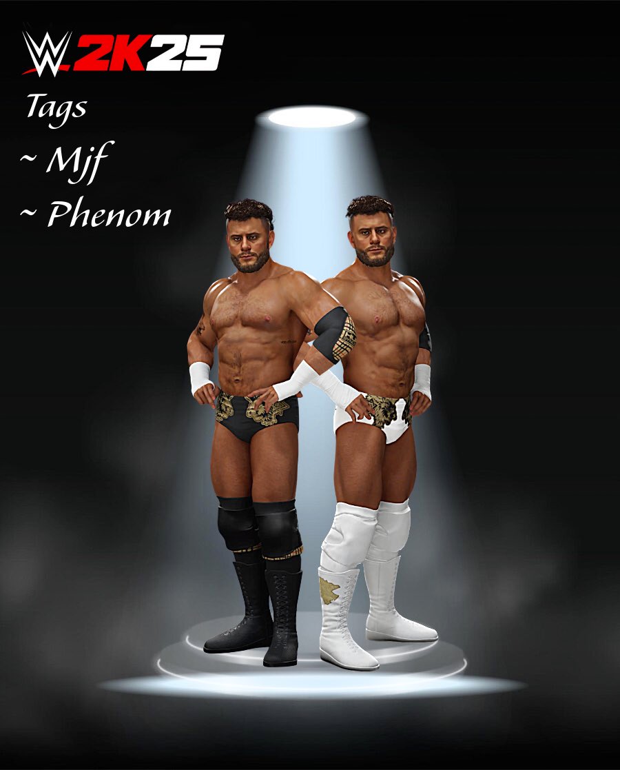 Phenom (@phenomcaws) on Twitter photo WWE 2K25 The Devil has Arrived!
<a href="/The_MJF/">Maxwell Jacob Friedman™️</a> is available to download on #WWE2K25 CC right now!
Credits:
~ Moveset <a href="/BigRighteous/">Big Righteous</a>
~ Entrance <a href="/HarvAddy/">Harv</a>
~ Attires <a href="/GameVolt1/">GameVolt</a> WWE 2K25 The Devil has Arrived!
<a href="/The_MJF/">Maxwell Jacob Friedman™️</a> is available to download on #WWE2K25 CC right now!
Credits:
~ Moveset <a href="/BigRighteous/">Big Righteous</a>
~ Entrance <a href="/HarvAddy/">Harv</a>
~ Attires <a href="/GameVolt1/">GameVolt</a>