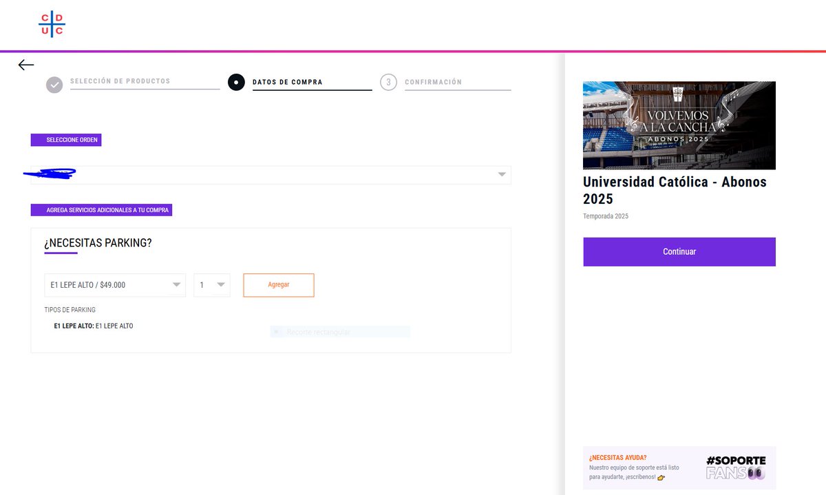 Disponibles para comprar los abonos de estacionamiento puntoticket.com/producto/push/…
 #LosCruzados