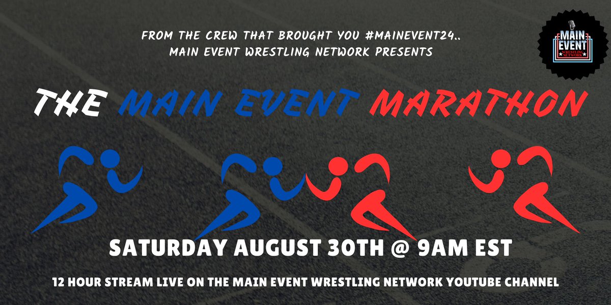 We ouchea’ #MainEventMarathon #MainEvent12