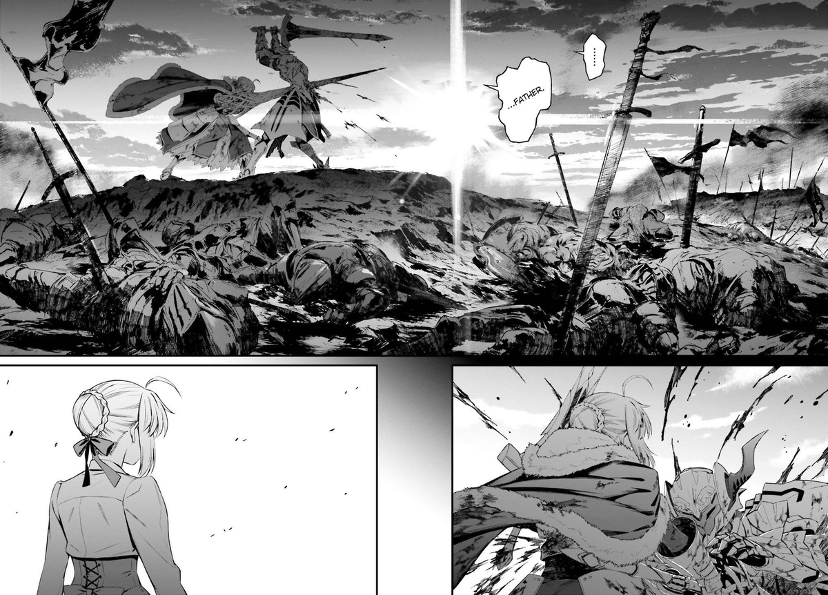 love this page of saber's past from the UBW manga
God this looks beautiful