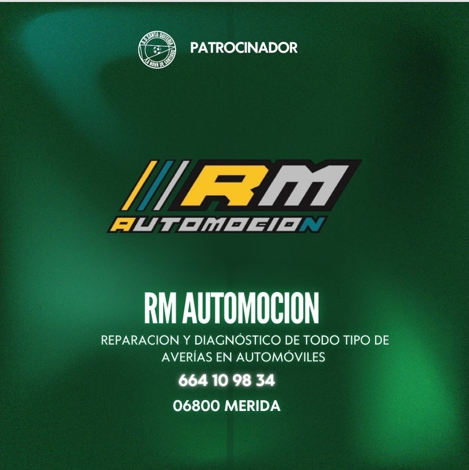 Nos enorgullece anunciar que RM AUTOMOCIÓN se une como patrocinador oficial de nuestro equipo. ¡Gracias por su apoyo y confianza, juntos llegaremos muy lejos!