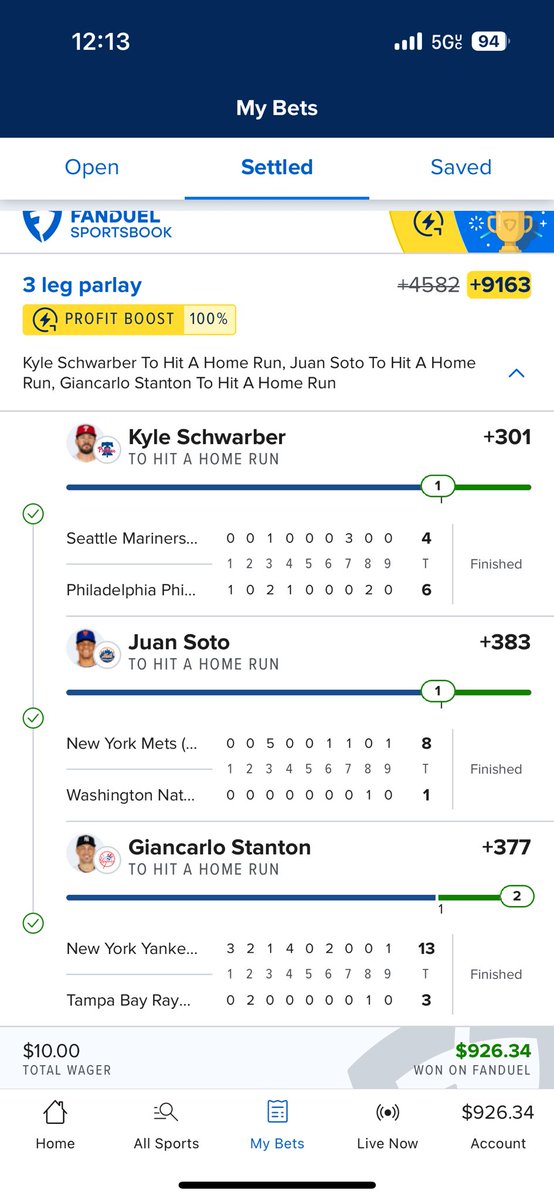 ClayKill07's tweet image. Cash it baby! ✅🤑