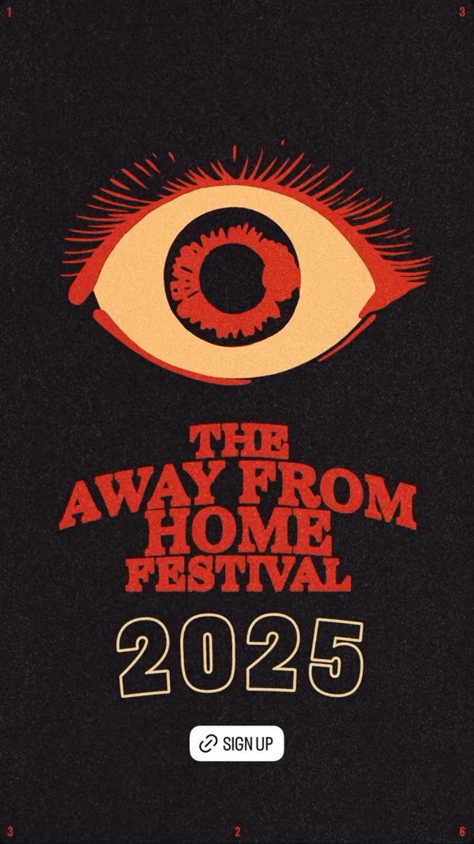 UPDATE | | Away From Home Festival via stories do Instagram, no Banner é possível ver os números: 1, 3, 3, 2 e 6!