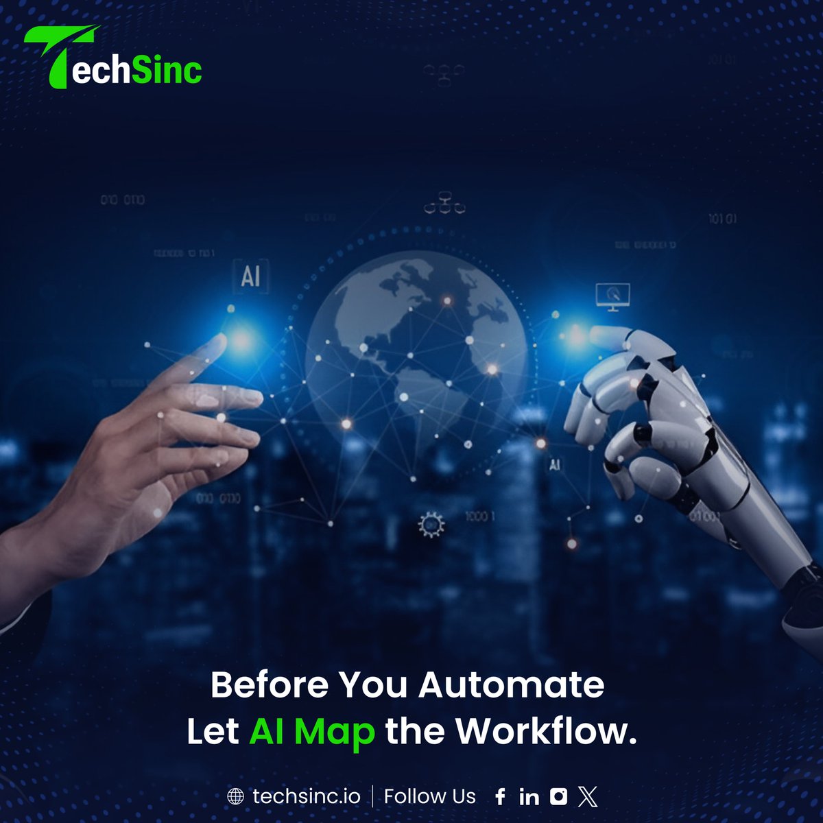 tech_sinc's tweet image. AI can spot workflow inefficiencies before you automate.

Process discovery = map, analyze, optimize → then automate the right tasks.

Think of it as your business analyst before your automator.

#AI #Automation #ProcessDiscovery
