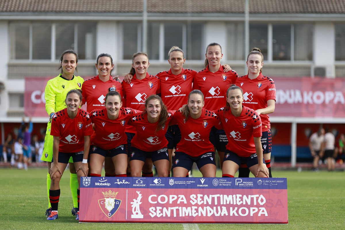 ⚔️ Nuestro once para el primer encuentro de la #CopaSentimiento