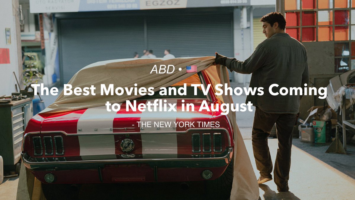 Mert Ramazan Demir Updates (@mrdupdates) on Twitter photo <a href="/mertramazandem/">mertramazandemir</a> 🇺🇸 The New York Times: The Best Movies and TV Shows Coming to Netflix in August
🔗: nytimes.com/2025/08/06/art… <a href="/mertramazandem/">mertramazandemir</a> 🇺🇸 The New York Times: The Best Movies and TV Shows Coming to Netflix in August
🔗: nytimes.com/2025/08/06/art…