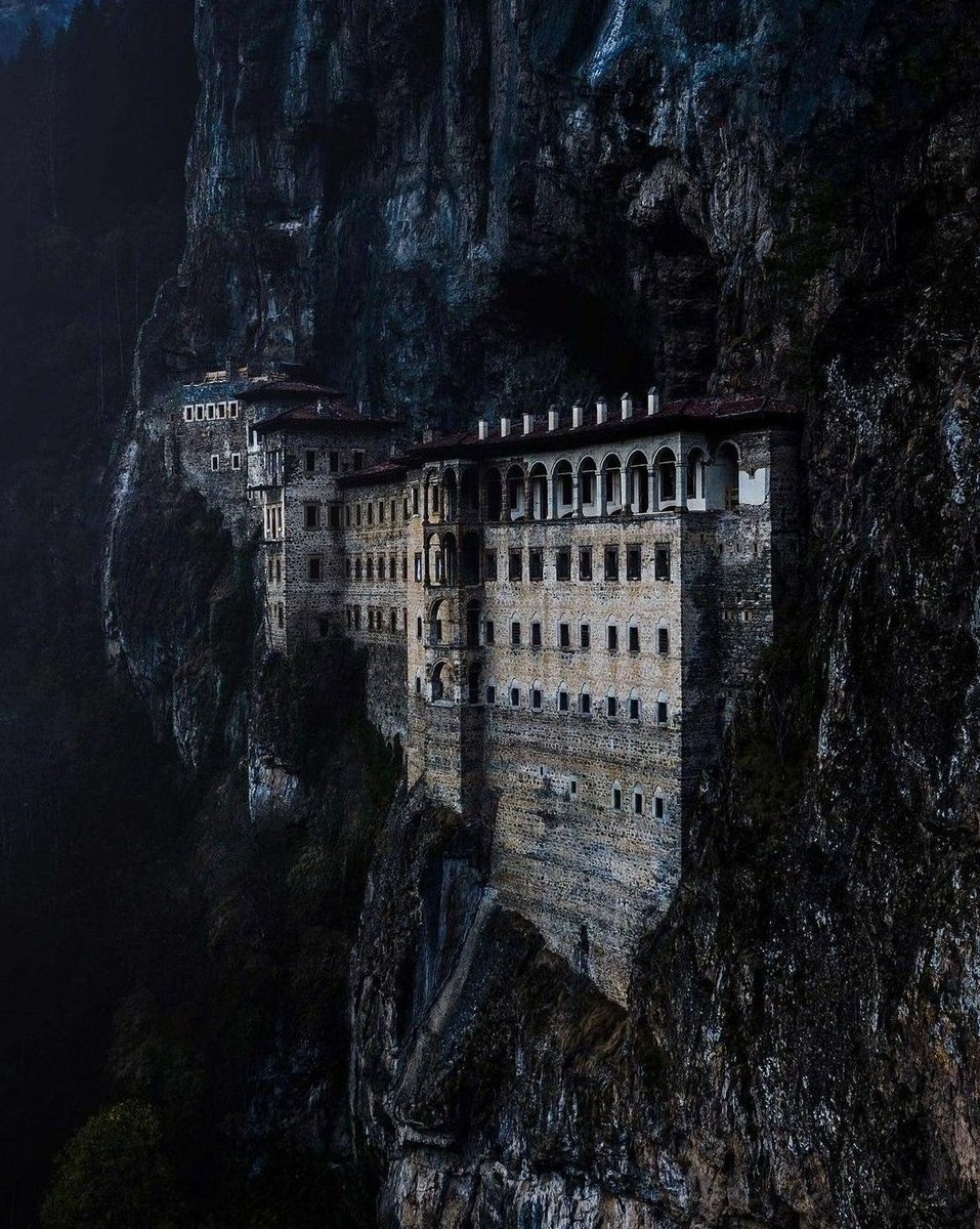 The Panagia Soumela is a Greek Orthodox monastery built into the mountain by the Athenian monks Barnabas &amp; Sophronius. It is located in Pontus in present-day Turkey.

The Greeks were brutally expelled from their ancestral homes

The genocide and expulsion will never be forgotten.