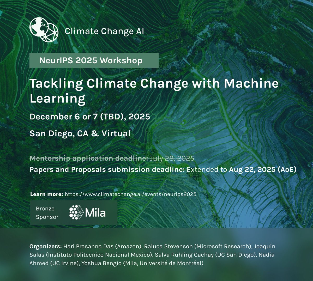 Climate Change AI tweet media