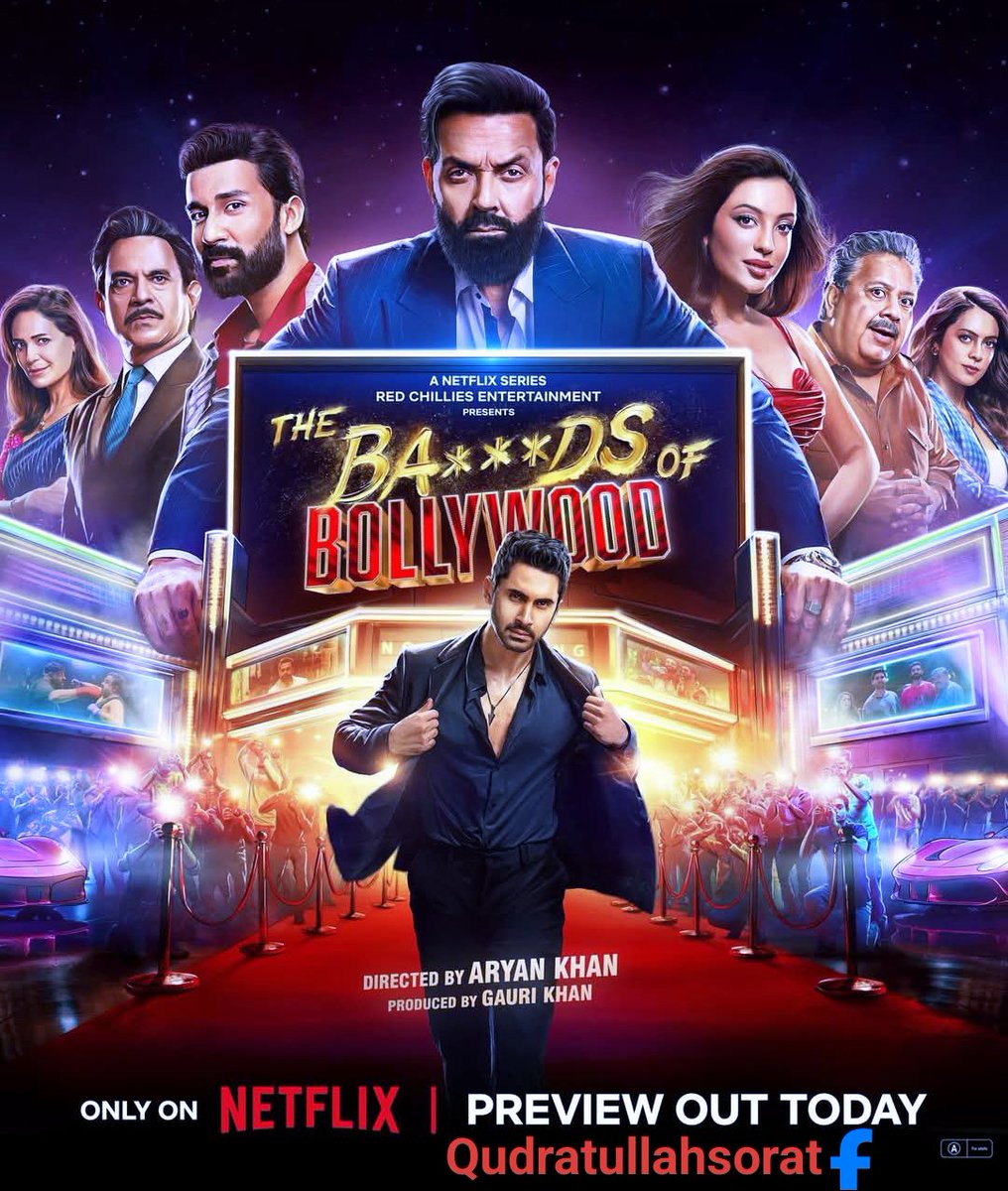 Parda girne ka wait kar rahe ho? Yeh show parda phaad ke aa raha hai  
The Ba***ds of Bollywood Preview, out today
#TheBadsOfBollywoodOnNetflix💪🙋