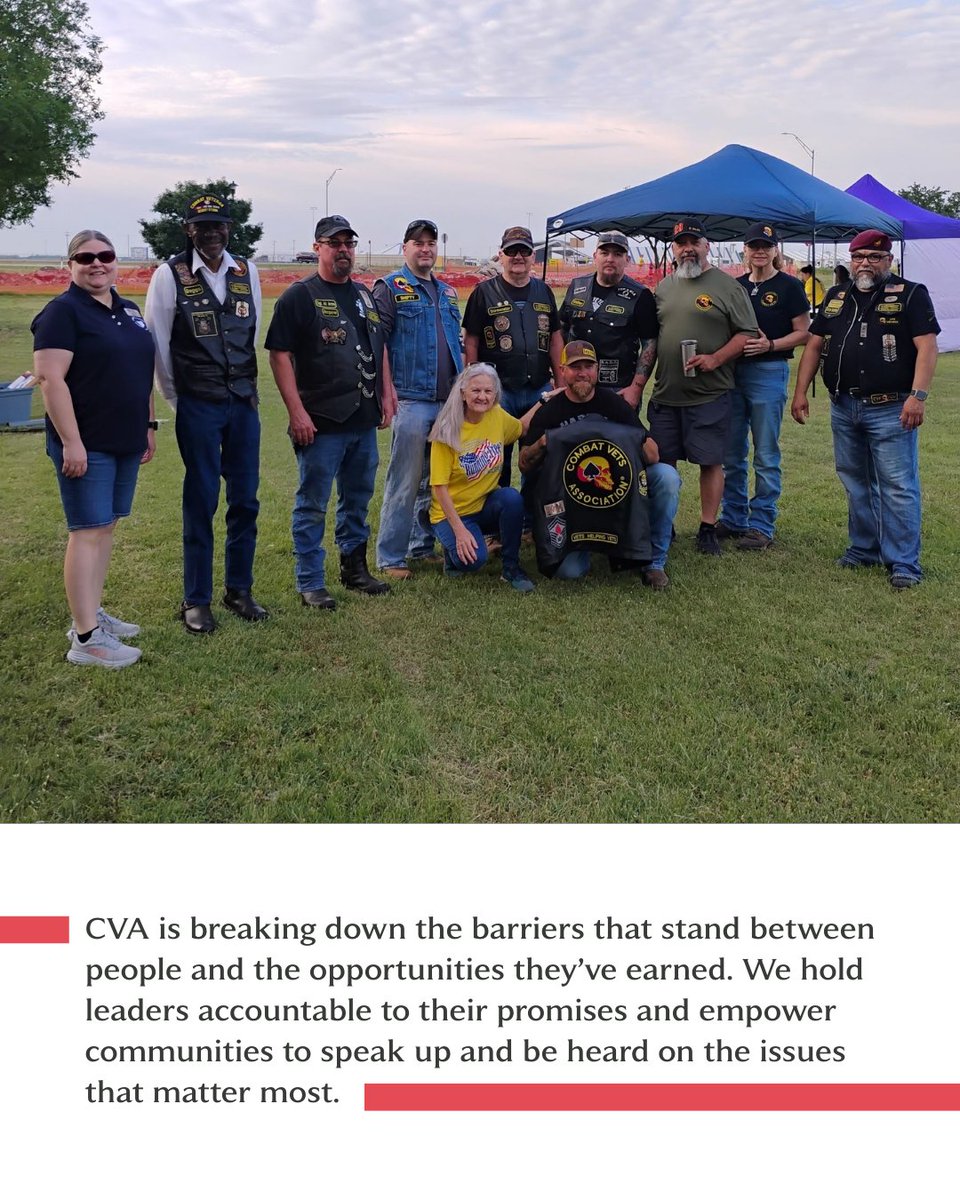 ConcernedVetsTX's tweet photo. Angela Jander knows the cost of service — her father &amp; stepfather served in Vietnam and carried the scars of war.

That’s why she’s with CVA Texas, fighting for veterans’ freedom to choose their care &amp; for a future without endless wars.  #CVAboots https://t.co/rqSp1Ss4qW