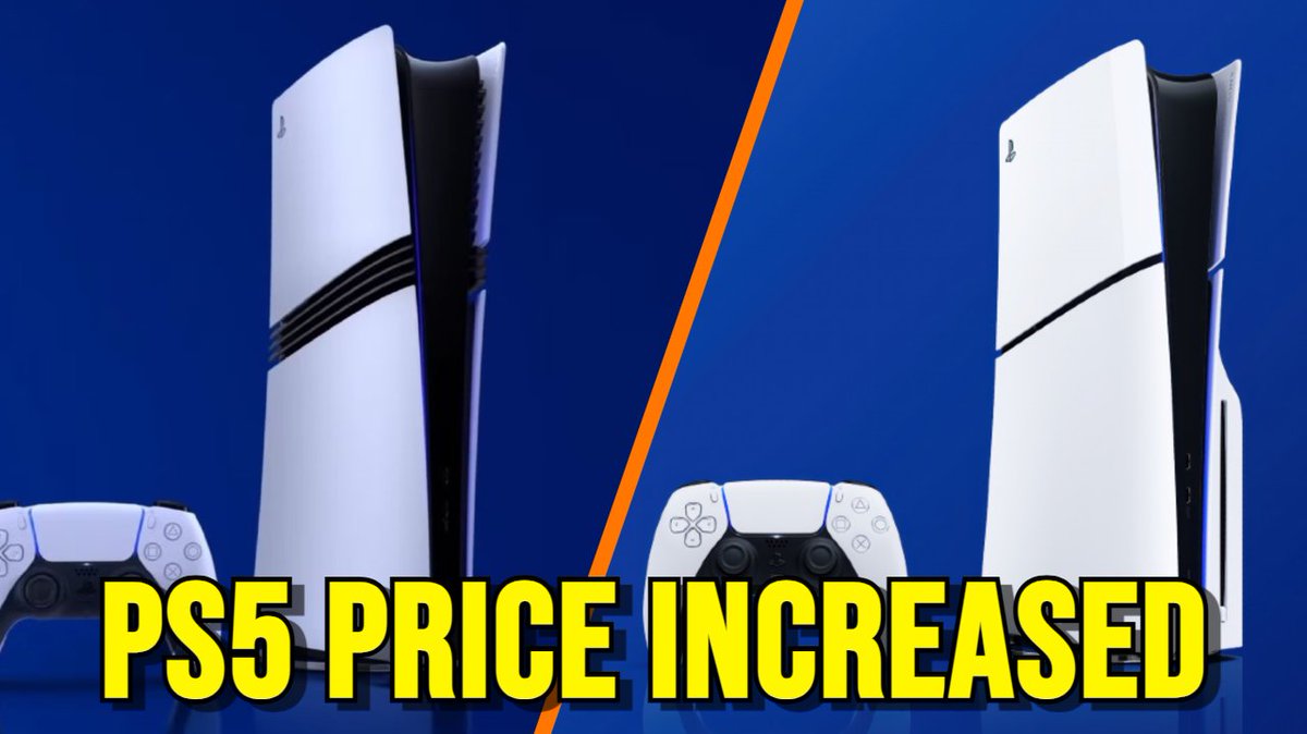 New video discussing the PS5 price increase in the US!

youtube.com/watch?v=7DZ54J…