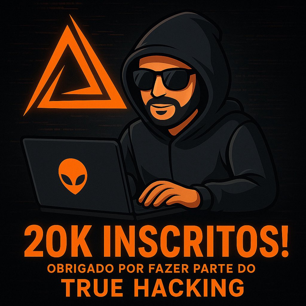 alcyjones's tweet image. Passando aqui pra agradecer a todos os mais de 20k inscritos no canal True Hacking no YT! Obrigado pela moral e por fazer parte do Time! 

Vamos juntos desmascarar esses marketeiros de cursos de 3 dias e aprender o Hacking verdadeiro 🚀🚀🚀

#truehacking #hackingverdadeiro #hack