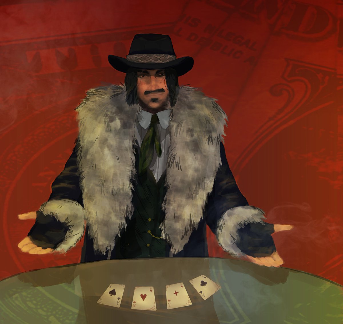Wissssper's tweet photo. Javier in Colm outfit! Got reference from pinterest #RedDeadRedemption2 https://t.co/yUXQLZgo21