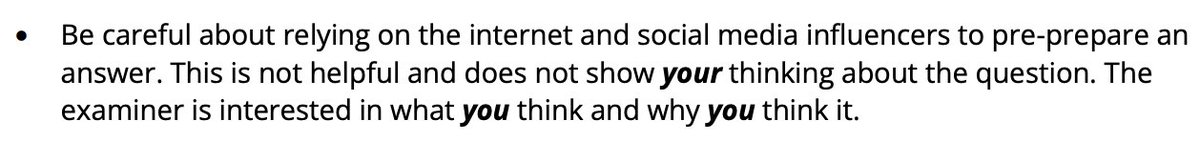 AQA clearly getting just as annoyed as we are about online influencers making money out of our kids... 

(Exam reports are up on centre services)