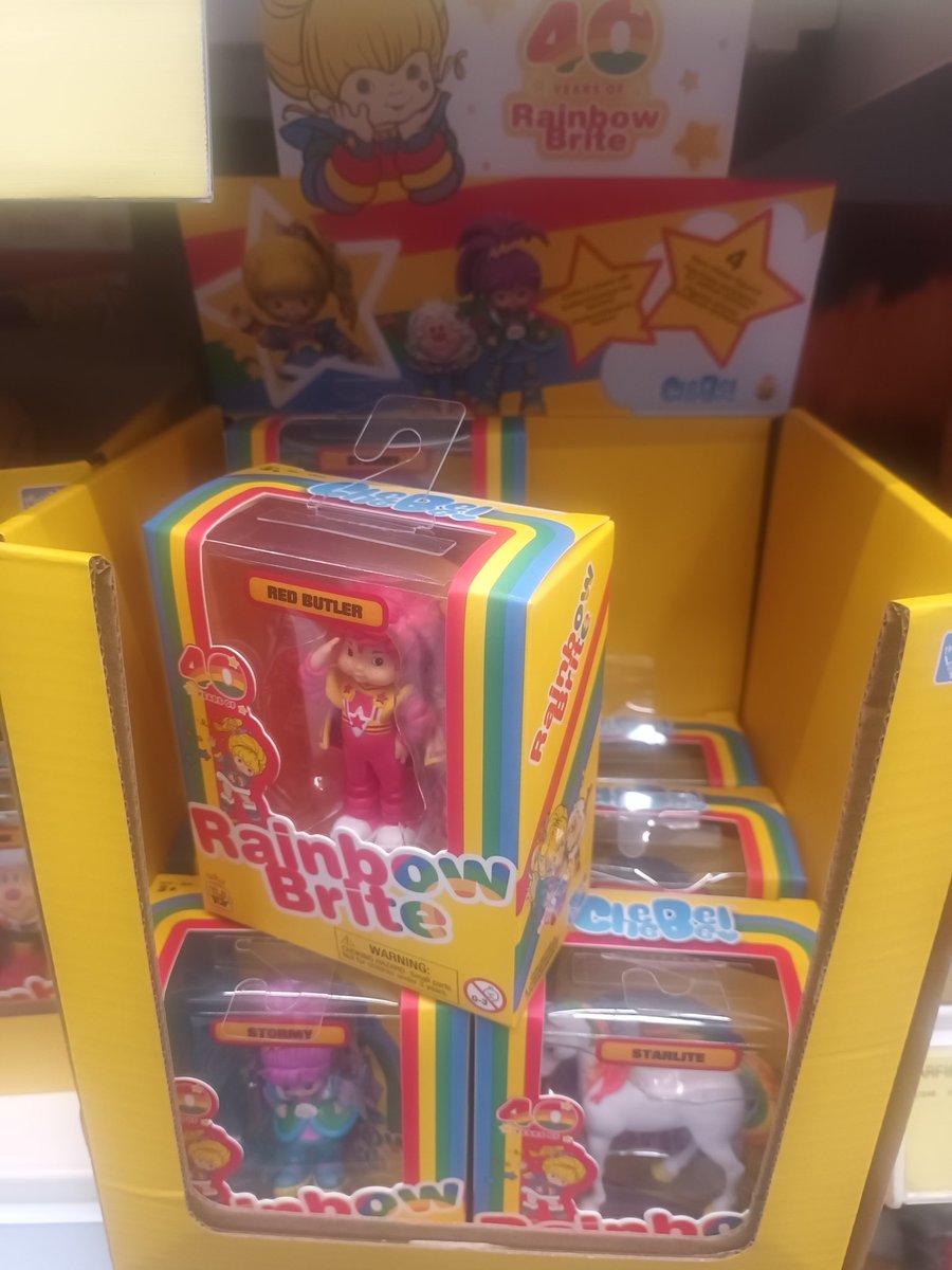 Anyone got these in their local <a href="/bmstores/">B&M Stores</a> ,I NEED Rainbow Brite,that's all who I want as she is my childhood hero,don't have her in my local one,I'll pay handsomely
