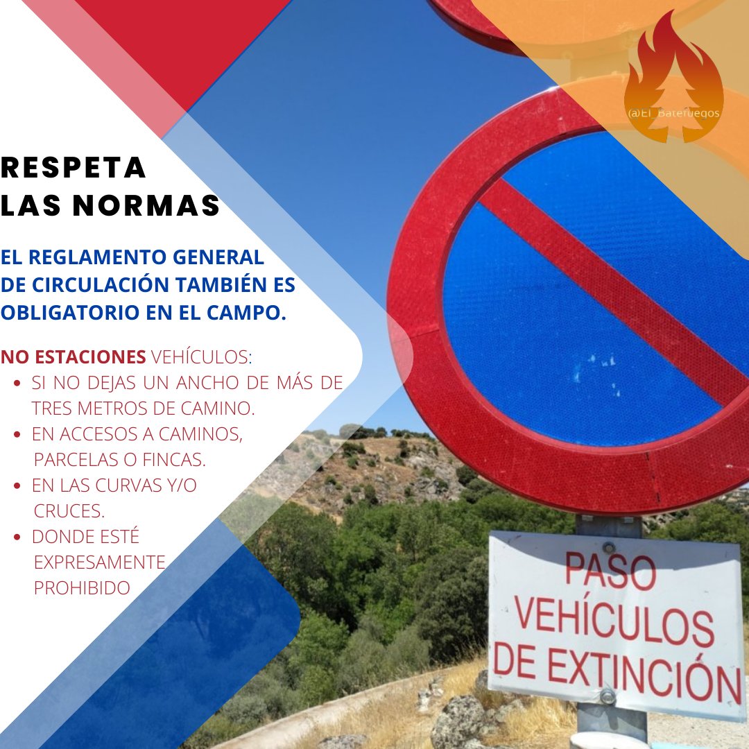 #IIFF en #España 
#IncendiosForestalesEspaña 

EL COCHE: tu mejor aliado o tu mayor enemigo... y solo depende de ti.

1.- Si hay un incendio en tu zona llena el depósito.

2.-Ten preparada una vía de evacuación y, si es posible, una segunda en sentido contrario a la primera por