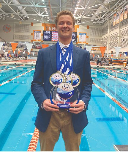 McCallie junior Collin Holgerson is competing this week in the World Junior Swimming Championships in Romania. Tuesday, he swam in the 100m backstroke semifinals, and his week will continue with two relay swims in the coming days. <a href="/McCallieSwim/">McCallie Swimming & Diving</a> 
#GBB #WeAreMcCallie