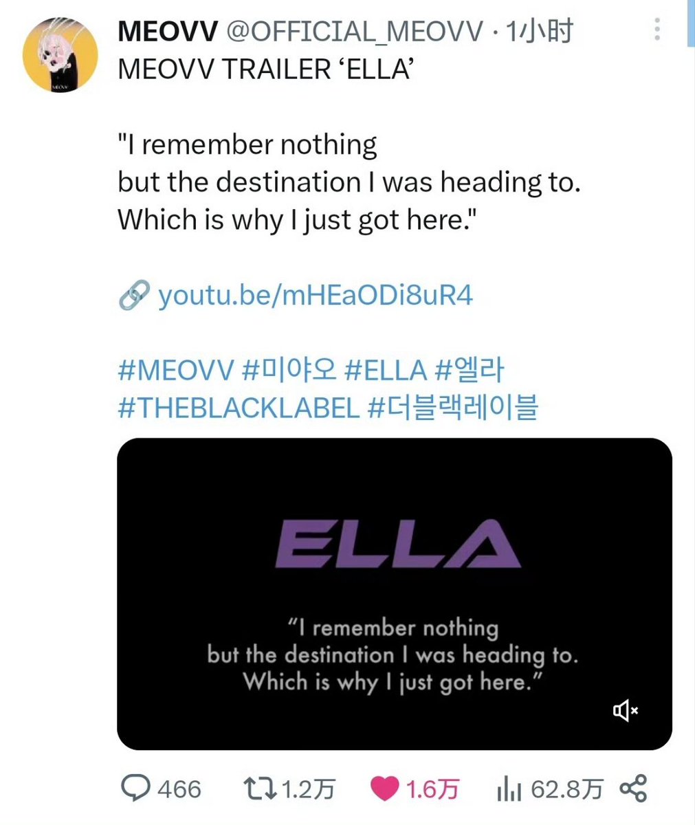 OnlyElla_1201's tweet photo. 公布一周年～
#ELLA #엘라
#MEOVV https://t.co/0ULWs2fn9U