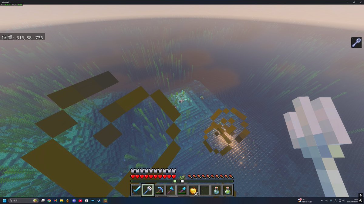 本日のぱんぽぽ鯖Minecraft部ハイライト