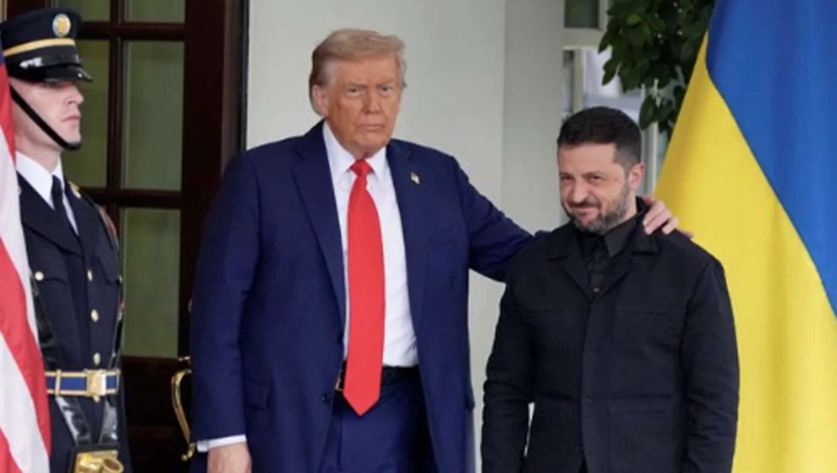 Trump To Receive Nobel Prize For Getting Zelenskyy To Wear A Suit buff.ly/U6rWkbJ