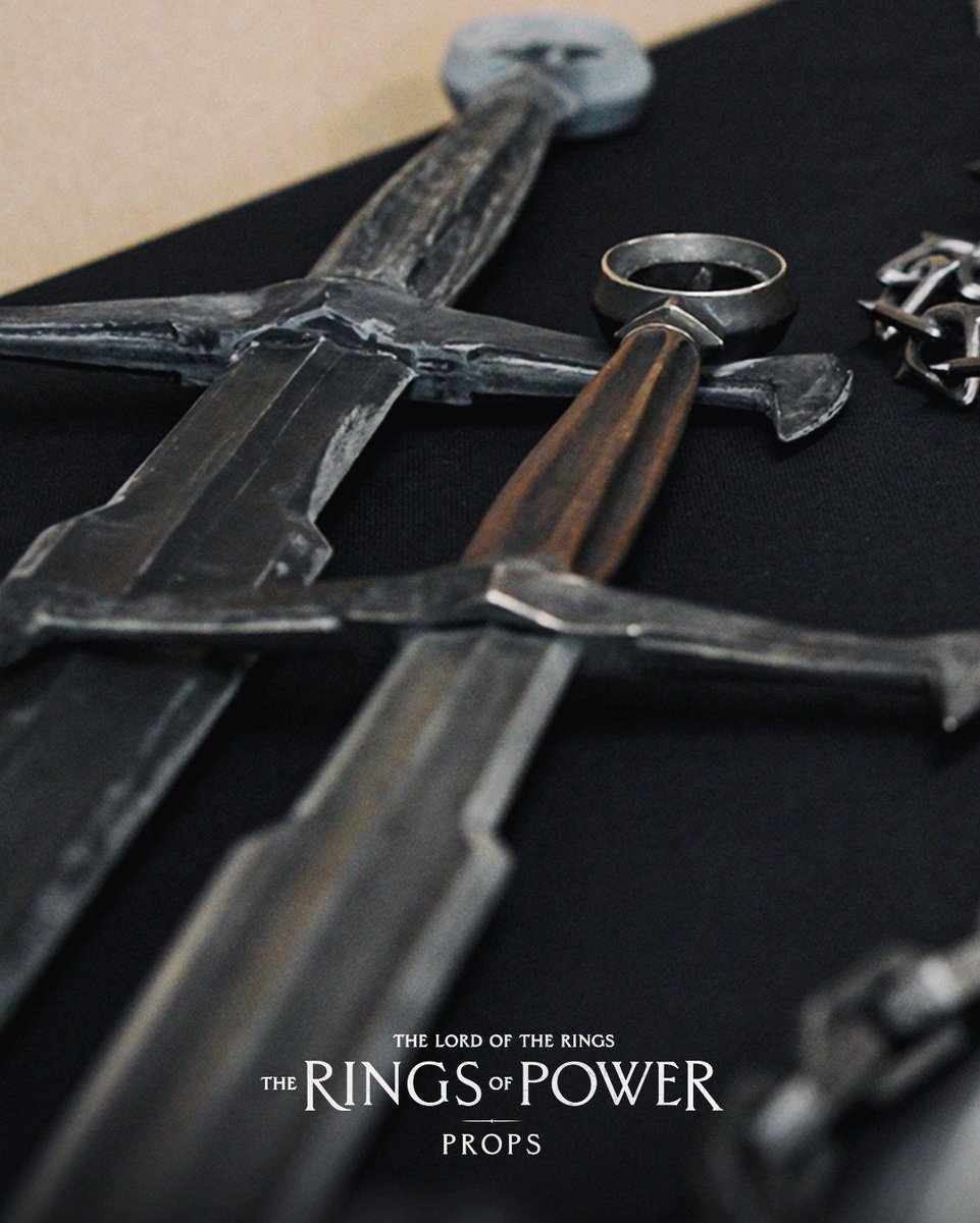 FellowshipFans's tweet image. The props of #TheRingsOfPower via their official Instagram account. Collectable edition when? 👀