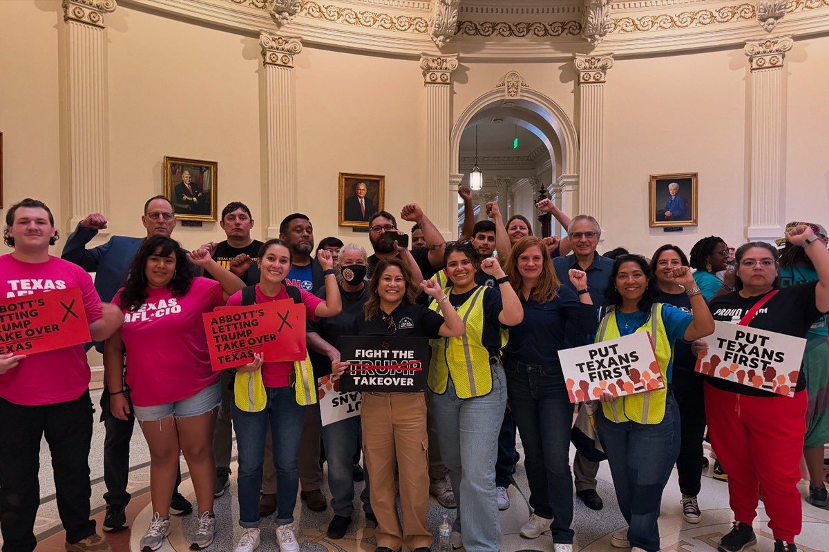 Texas AFL-CIO tweet media