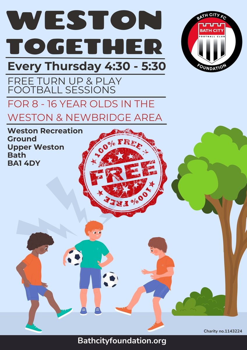 Bath City FC Foundation tweet media