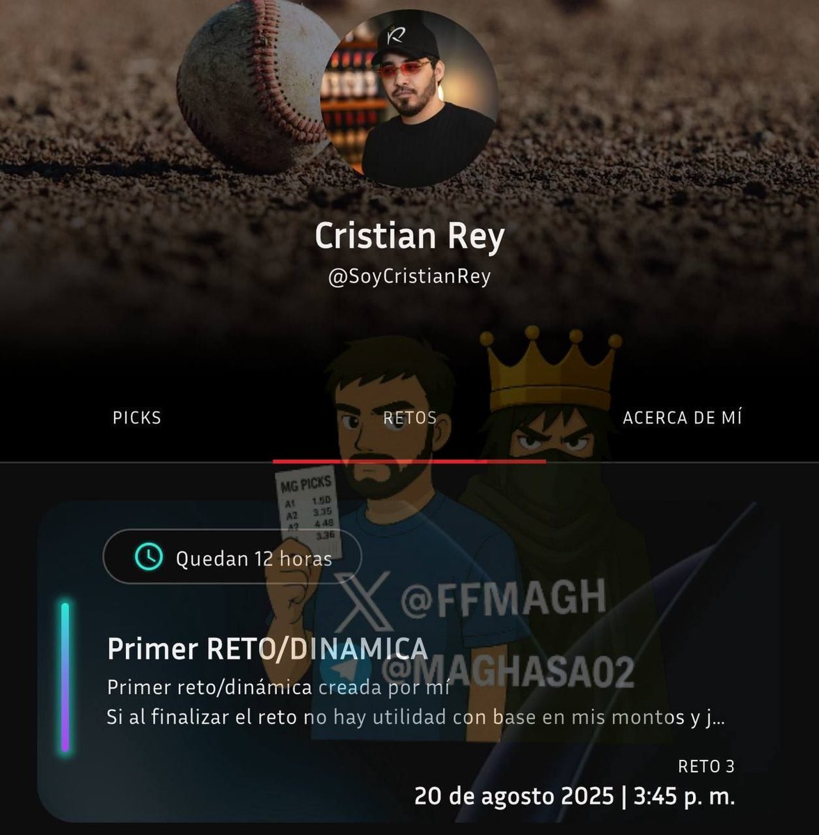 Cristian rey 👑
RETO ESCALERA CON GARANTIA 
Valorado en : $3,000 pesos MX😵‍💫

Lo van a querer TOTALMENTE GRATIS?

Reganleme 50 ❤️ + 50 🔄 y se los REGALO solo si llegan a la meta

Por acá lo enviare👇👇
t.me/CristianbyMagh…