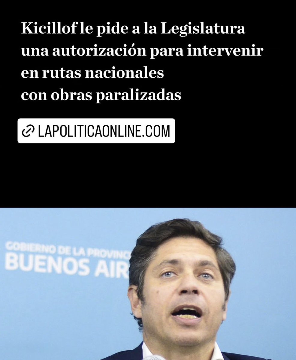 . @kicillofok toma a la gente de rehenes y boludos. Los afiliados de IOMA se mueren esperando atención pero él dice que no la puede intervenir ni mejorar. Y ahora nos quiere hacer creer que va a hacer autopistas en toda la provincia. Seis años lleva como gobernador y se acaba de