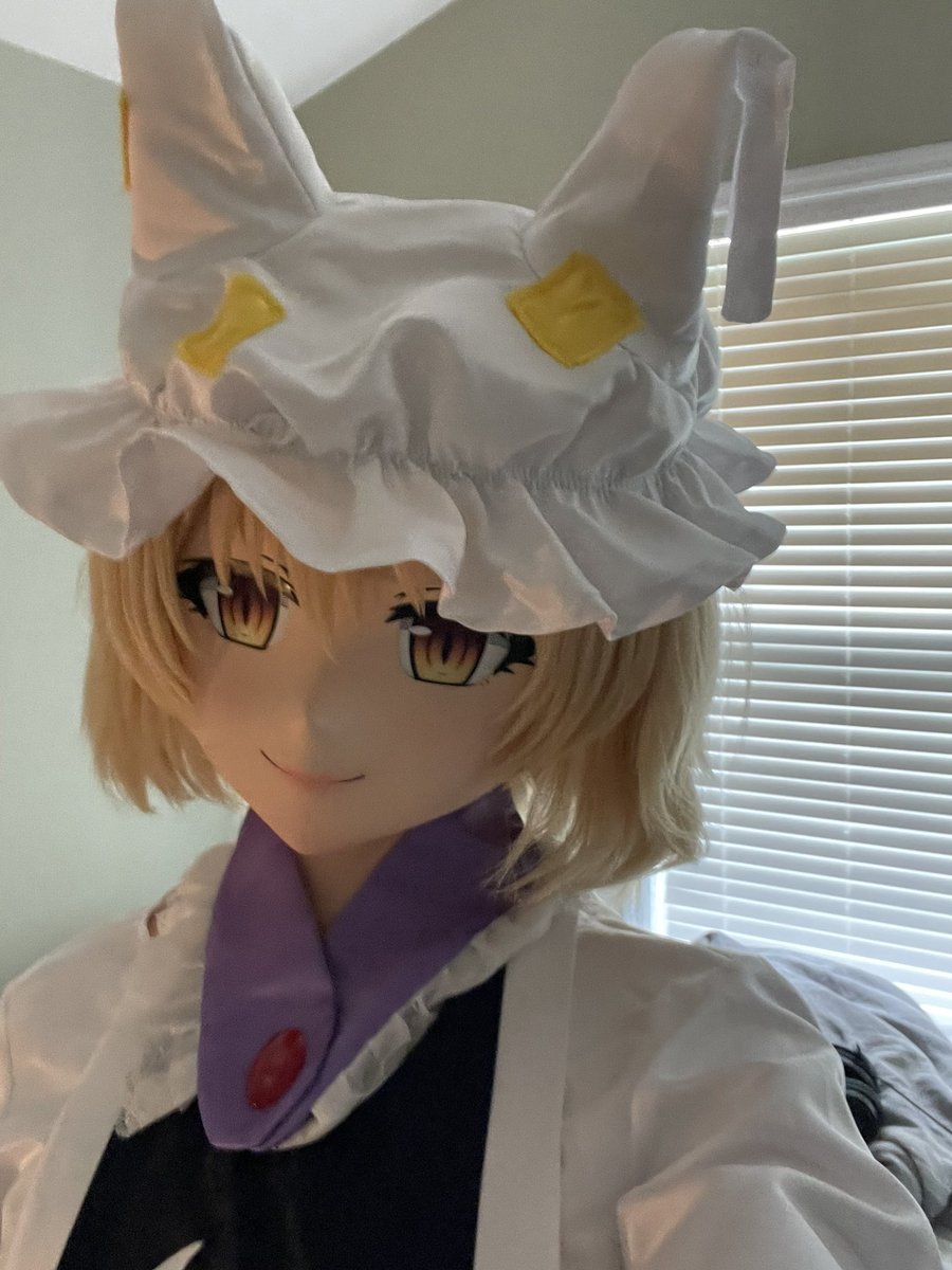 Obligatory shitty mirror picture + selfie

#kigurumi #キグルミ #着ぐるみ #cosplay #touhou