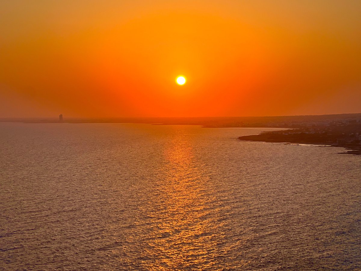 The orange sunset whispers softly in a silent dream, creating a peaceful melodious symphony that echoes within the heart.

Good evening!🌊

Cape Greco