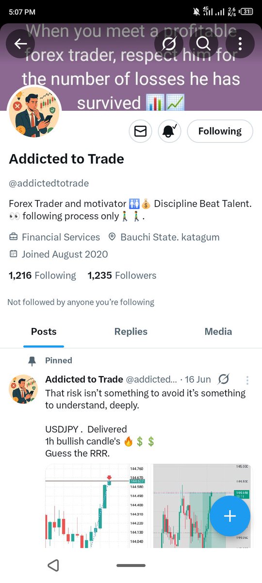 okecukwuchibui2's tweet photo. @Ib_Forex01 @BlueGuardiancom @TravisMMXM @addictedtotrade @Ada43892046 @chuks_ally 

Done https://t.co/9jpuvWJsIW