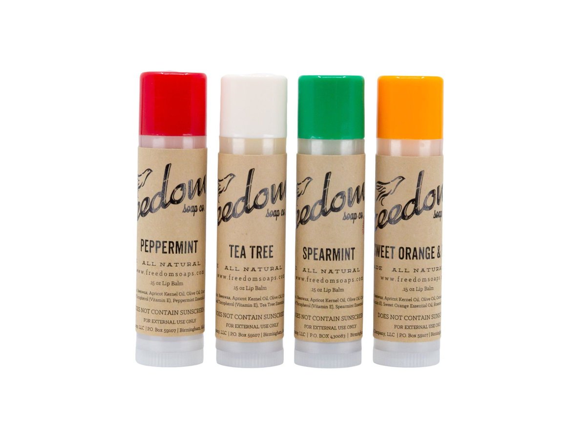 Have you tried our all-natural chapstick? Made with clean ingredients, hand-crafted with the nourishing power of Coconut Oil, protective Beeswax, moisturizing Olive Oil, soothing Apricot Kernel Oil, and rejuvenating Vitamin E. Infused with essential oils, this chapstick is