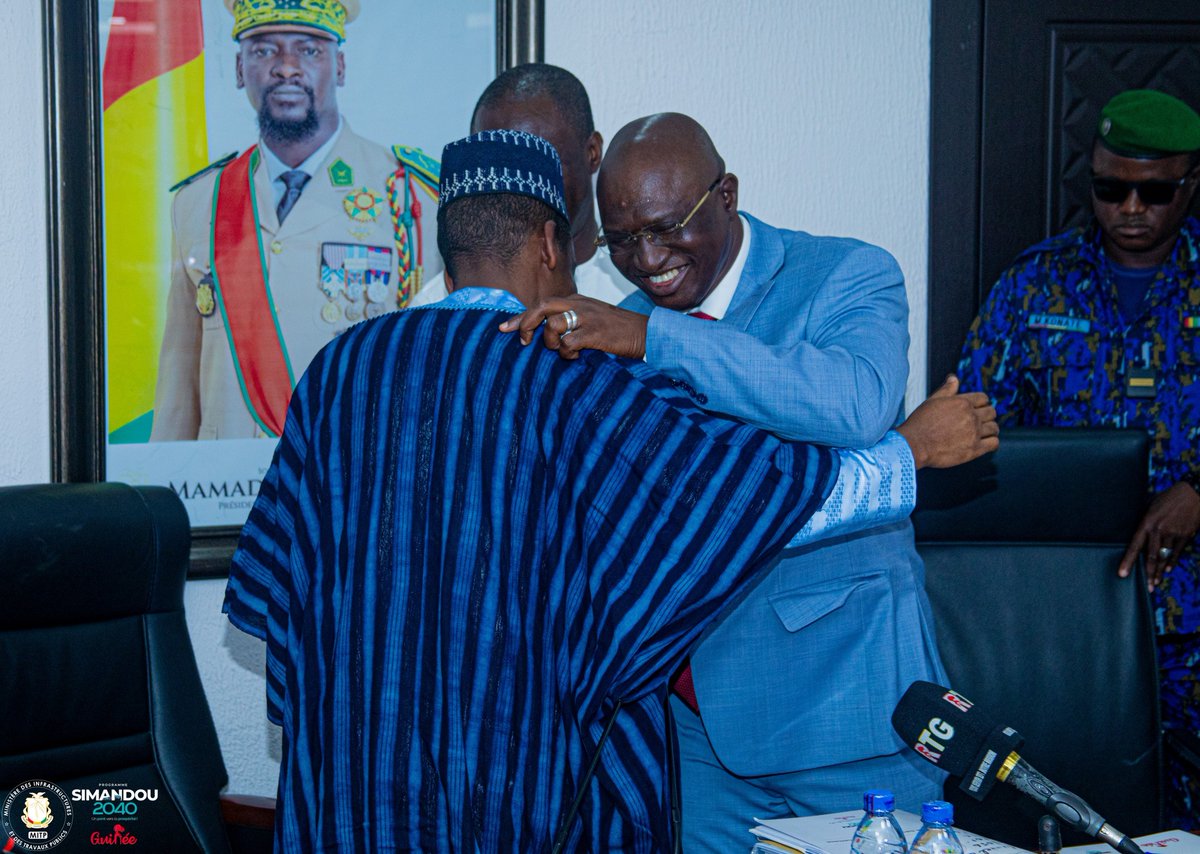 Ministère des Infrastructures de Guinée tweet media